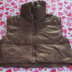 Amazon Women's Chocolate Puffer Vest